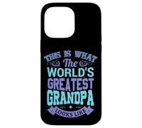 I Love My Grandpa, Best Cool Grandpa Illustration graphique Coque pour iPhone 14 Pro Max
