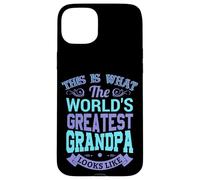 I Love My Grandpa, Best Cool Grandpa Illustration graphique Coque pour iPhone 15 Plus