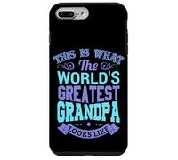 I Love My Grandpa, Best Cool Grandpa Illustration graphique Coque pour iPhone 7 Plus/8 Plus