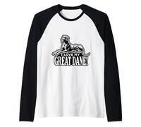 « I Love My Great Dane » - Gentle Giant - Apollo of Dogs Manche Raglan