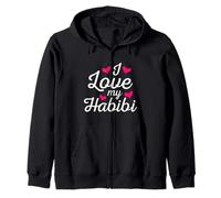 « I Love My Habibi Forever, My Sweetheart, My Darling, My Love » Sweat à Capuche