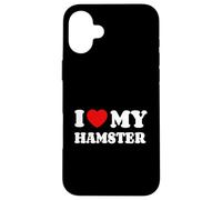 I Love My Hamster J'aime Mon Hamster Amour Cœur Coque pour iPhone 16 Plus