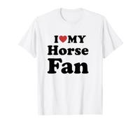 I Love My Horse Fan T-Shirt