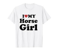 I Love My Horse Girl T-Shirt