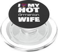 I Love My Hot Armenian Wife Married to Hot Armenia Girl PopSockets PopGrip pour MagSafe