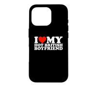 I Love My Hot British Boyfriend Coque pour iPhone 16 Pro