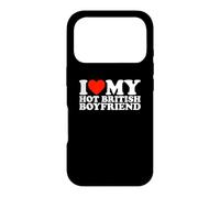 I Love My Hot British Boyfriend Coque pour iPhone 17 Pro