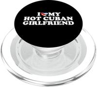 I Love My Hot Cuban Girlfriend PopSockets PopGrip pour MagSafe
