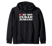 I Love My Hot Cuban Husband Sweat à Capuche
