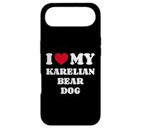 I Love My Karelian Bear Dog Chien d'ours de Carélie Coque pour iPhone Air