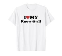 I Love My Know-it-All T-Shirt