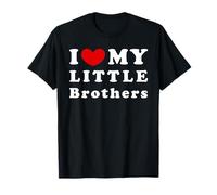I Love My Little Brothers, J'aime mes petits frères T-Shirt