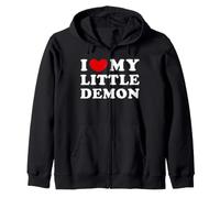 I Love My Little Demon, J'aime Mon Petit démon Sweat à Capuche