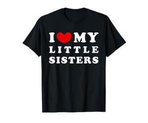I Love My Little Sisters, J'aime mes petites sœurs T-Shirt
