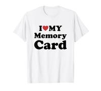 I Love My Memory Card T-Shirt