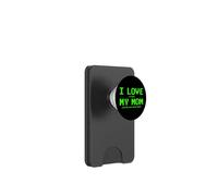 I Love My Mom for Gamer Boys Teen Girls Jeux vidéo drôles PopSockets PopWallet pour MagSafe