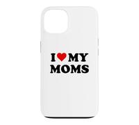 I Love My Moms Gay Pride Two Moms are Better Than One Mother Coque pour iPhone 13