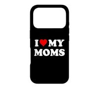 I Love My Moms Gay Pride Two Moms are Better Than One Mother Coque pour iPhone 17 Pro