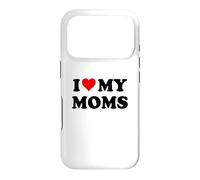 I Love My Moms Gay Pride Two Moms are Better Than One Mother Coque pour iPhone 17 Pro