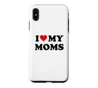I Love My Moms Gay Pride Two Moms are Better Than One Mother Coque pour iPhone XS Max