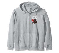I Love My Newfie Newfoundland Dog Lover Grande race Sweat à Capuche