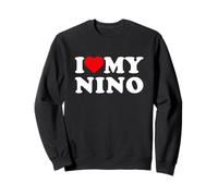 I Love My Nino Heart Family Grandpa Sweatshirt