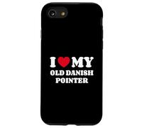I Love My Old Danish Pointer Chien d'Arrêt Danois Ancestral Coque pour iPhone SE (2020) / 7 / 8
