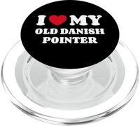 I Love My Old Danish Pointer Chien d'Arrêt Danois Ancestral PopSockets PopGrip pour MagSafe