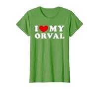 I Love My Orval, J'aime Mon Orval T-Shirt, Femme, Herbe, XS