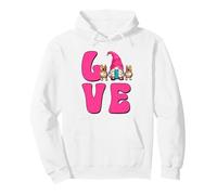 I Love My Pitbull Graphic for Women Girls Cute Dog Mom GNOME Sweat à Capuche