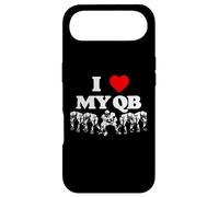 I Love My Quarterback QB Funny Offensive Line Football OL Coque pour iPhone Air