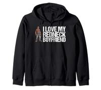 I Love My Redneck Boyfriend Shirt as a Funny Redneck Sweat à Capuche