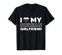I Love My Russian Girlfriend partenaire russe de Russie T-Shirt