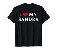 I Love My Sandra, J'aime Mon Sandra T-Shirt