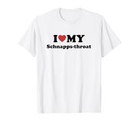 I Love My Schnapps-Throat T-Shirt
