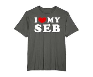 I Love My Seb, J'aime mon Seb T-Shirt