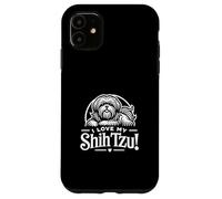 I LOVE MY SHIH TZU! Lap Dog Joueur Affectueux Race fidèle Coque pour iPhone 11