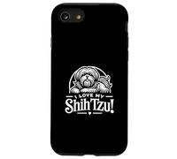 I LOVE MY SHIH TZU! Lap Dog Joueur Affectueux Race fidèle Coque pour iPhone SE (2020) / 7 / 8