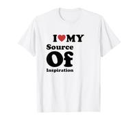 I Love My Source of Inspiration T-Shirt