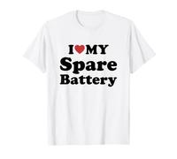 I Love My Spare Battery T-Shirt