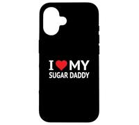 I Love My Sugar Daddy Coque pour iPhone 16