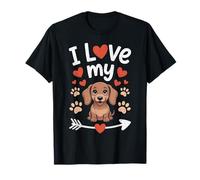 I Love My Teckel - Éleveur de Chien Wiener T-Shirt