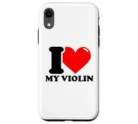 I Love My Violon Coque pour iPhone XR
