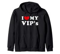 I Love My VIP's, J'aime Mes VIP Sweat à Capuche