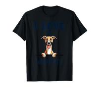 I Love My Whippet - Whippet Anglais Humoristique Dessin animé T-Shirt