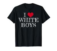 I Love My White Boys, J'aime Mon White Boys T-Shirt