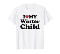 I Love My Winter Child T-Shirt