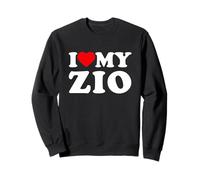 I Love My Zio Heart Family Grandpa Sweatshirt