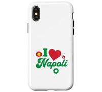 I Love Napoli Cadeau Naples Italie Napolitain Italien Coque pour iPhone X/XS