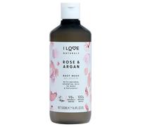 I Love Naturals Rose & Argan gel douche excellence arôme rose 500 ml